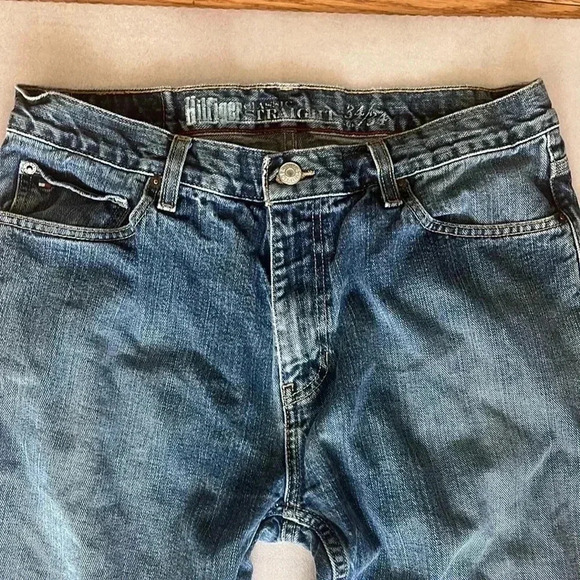 Bundle of 2-[W34/L34]Tommy Hilfiger High Waist  Classic Straight Men Jeans - Picture 3 of 9